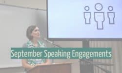 September Speaking Engagements -- Boundless Genealogy